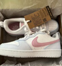耐克（NIKE）女鞋 2026新款春季時(shí)尚潮流運動(dòng)鞋輕便耐磨休閑鞋復古低幫板鞋 白霜粉芒-101 38 曬單實(shí)拍圖