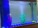歐庭 魚缸玻璃生態(tài)水族箱鋁合金直彎缸大型流水幕墻雨淋式瀑布龍魚缸 120x40x90/68簡約款 曬單實拍圖