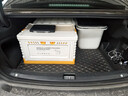 得力（deli）車(chē)載后備箱折疊收納箱60L 多功能汽車(chē)儲物箱收納箱 曬單實(shí)拍圖