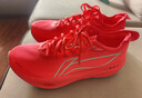 李寧追風(fēng)pro2丨透氣碳板跑步鞋減震男女體考體測專(zhuān)業(yè)競速訓練運動(dòng)鞋 熒光海棠紅-5 43 曬單實(shí)拍圖