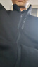 特步男子戶(hù)外針織上衣外套時(shí)尚百搭外套 正黑色 XL 曬單實(shí)拍圖