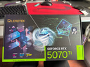 麗臺（LEADTEK）GeForce RTX 5070 Ti HURRICANE 16G GDDR7 PCI-E5.0 DLSS 4 電競光追游戲設計電腦顯卡 曬單實(shí)拍圖