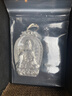 龐益實(shí)心足銀南海觀(guān)音菩薩吊墜男觀(guān)世音掛件項鏈女護身符銀飾生日禮物 復古色 南海觀(guān)音吊墜 配掛繩 曬單實(shí)拍圖