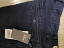恒源祥春秋季新款男士純色寬松彈力高腰直筒牛仔褲爸爸中老年休閑長(cháng)褲子 曬單實(shí)拍圖