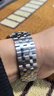 天梭（TISSOT）手表 新夢(mèng)圓系列男表 瑞士機械男士鋼帶腕表時(shí)尚表生日禮物 曬單實(shí)拍圖