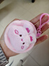 新款可愛(ài)卡通毛絨零錢(qián)包學(xué)生便攜迷你耳機包多功能包包掛件小禮品 卡通零錢(qián)包-粉色小兔-1個(gè) 曬單實(shí)拍圖
