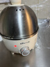 小熊（Bear） 煮蛋器 小型家用電蒸鍋智能定時(shí)不銹鋼蒸蛋器自動(dòng)斷電蒸鍋雞蛋羹迷你雞蛋器易操作 單層 【旋鈕定時(shí)+304不銹鋼】ZDQ-B07C3 曬單實(shí)拍圖