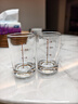 CLITON白酒杯套裝帶刻度二兩杯一口杯子彈杯烈酒杯玻璃杯威士忌杯6只 曬單實(shí)拍圖