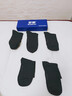 羅蒙（ROMON）襪子男士100%純棉10A抗菌防臭夏季中筒襪紳士正裝黑色商務(wù)5雙裝 曬單實(shí)拍圖