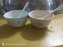 【天天低價(jià)】新款釉下彩陶瓷碗餐具套裝少女心ins風(fēng)陶瓷碗勺 【99%人選擇】夢(mèng)幻粉藍兩碗兩勺 曬單實(shí)拍圖