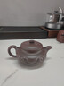 京東京造 宜興紫砂壺手工茶壺【原礦清水泥】煮泡茶具 仿古如意300ml禮盒 曬單實(shí)拍圖