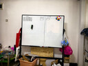 BBNEW 90*120cm雙面白板寫(xiě)字板支架式可移動(dòng)升降翻轉穩固書(shū)寫(xiě)板會(huì )議辦公家用教學(xué)兒童磁性黑板NEWV90120 曬單實(shí)拍圖
