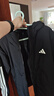 阿迪達斯（adidas）男 運動(dòng)型格系列 3S HOODED INS J 短棉服 JY8303 黑色  L  曬單實(shí)拍圖
