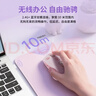 聯(lián)想生態(tài)品牌異能者無(wú)線(xiàn)雙模鼠標藍牙家用辦公臺式機/小新/拯救者適用可充電 可愛(ài)女生 喵喵蜜桃粉N300 曬單實(shí)拍圖