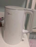美的（Midea）電熱水壺燒水壺養生316L母嬰級不銹鋼自動(dòng)斷電1500W內外雙鋼0涂層大容量家用MK-SHM1730-PRO 曬單實(shí)拍圖