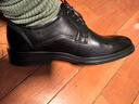 愛(ài)步（ECCO）皮鞋男 牛皮商務(wù)正裝鞋男士婚鞋男鞋亮面皮鞋 里斯622104 黑色62210401001 42 曬單實(shí)拍圖