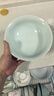 景德鎮（jdz）官方陶瓷飯碗影青瓷餐具套裝無(wú)鉛純色碗碟面碗湯盤(pán)喬遷搬家禮物 流影8英寸湯碗 曬單實(shí)拍圖