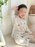 ELLE BABY寶寶睡衣果果衣春夏季分體空調服兒童純棉家居服 萌友會(huì ) 100 曬單實(shí)拍圖