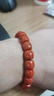石玥珠寶收藏級涼山南紅瑪瑙手串直切桶珠本命年轉運珠手鏈男女士款禮物 曬單實(shí)拍圖