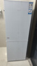 Haier178/180升兩門(mén)冰箱小型迷你節能低燥金屬底板家用電冰箱 宿舍雙門(mén) BCD-178LHC2E0WV三級能效 曬單實(shí)拍圖