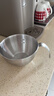 美廚（MAXCOOK）304不銹鋼料理碗 量杯打蛋碗烘焙工具攪拌碗盆14cm MCPJ7360 曬單實(shí)拍圖