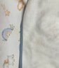十月結晶隔尿墊可水洗純棉面層嬰兒隔尿墊姨媽墊護理墊尿墊 彩虹象50*70 曬單實(shí)拍圖