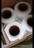 綠橙 纏繞膜打包膜 工業(yè)用寬50cm長(cháng)280m高粘打包膜pe拉伸膜包裝膜透明薄膜箱裝 凈重8.8kg/整箱4卷 曬單實(shí)拍圖
