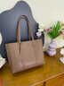 viney牛皮包包女包大容量托特包單肩包手提包生日禮物高級感送女友老婆 曬單實(shí)拍圖