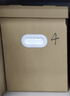 牛皮紙質(zhì)收納箱有蓋裝書(shū)紙盒文件檔案箱子收納盒帶蓋儲物整理紙箱新品 4號29L：尺寸35*28*30 cm 收納箱(配提手) 曬單實(shí)拍圖