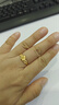 周生生 黃金戒指足金心花開(kāi)口金戒心花怒放珠寶金飾27942R計價(jià) 00圈3克 曬單實(shí)拍圖