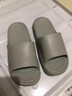 紅豆防臭拖鞋男士2026新款夏季居家室內浴室洗澡防滑軟底涼拖鞋男外穿 灰色 42-43 【正碼內長(cháng)約26.5cm】 曬單實(shí)拍圖