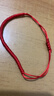 紅繩手鏈金剛結手繩手工編織腳鏈男女情侶本命年轉運 【買(mǎi)2條送1條】金剛結紅繩 曬單實(shí)拍圖