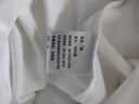 純白色500g重磅T恤純棉加厚螺紋領(lǐng)口短袖oversize潮牌三本針半袖 曬單實(shí)拍圖