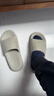 大嘴猴（paul frank）拖鞋男夏季室內居家踩屎感涼拖鞋 灰 42-43  曬單實(shí)拍圖