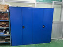 海艾珈加厚重型工具柜工廠(chǎng)五金收納柜汽修車(chē)間帶掛板帶鎖1800*1000*500 曬單實(shí)拍圖