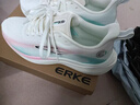 鴻星爾克女鞋透氣常規跑步鞋舒適輕便運動(dòng)鞋學(xué)生百搭跑鞋 52123403145 曬單實(shí)拍圖