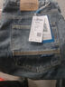 高端秋冬季新款九分牛仔褲男款直筒寬松彈力大碼中年百搭長(cháng)褲子男 藍灰色 34 【腰圍2尺7】 曬單實(shí)拍圖