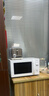 美的（Midea）快捷微波爐 家用小型 360°轉盤(pán)加熱 旋鈕操控 易潔內膽（M1-L213B） 曬單實(shí)拍圖