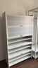 億美柚鞋柜門(mén)口入戶(hù)柜家用防塵玄關(guān)柜帶輪可移動(dòng)多層鞋架鋼制鞋子收納柜 【送輪子】白色-11層長(cháng)100寬35高176cm（約放56雙鞋） 曬單實(shí)拍圖