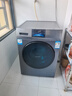 海爾（Haier）10kg全自動(dòng)滾筒洗衣機大容量超薄洗衣機帶烘干洗烘一體機一級能效節能除菌螨Leader 以舊換新補貼 【晶彩直驅】 洗烘一體 +蒸汽除菌+羽絨洗+空氣洗 曬單實(shí)拍圖