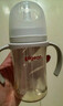 貝親（Pigeon）自然離乳 PPSU重力球吸管雙把手奶瓶 240mL  6月+ AA252 曬單實(shí)拍圖