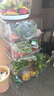 帥仕（shuaishi）廚房蔬菜置物架蔬菜收納架菜籃置物架零食小推車(chē)移動(dòng)置物架落地 曬單實(shí)拍圖