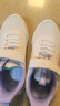 特步童鞋兒童運動(dòng)鞋女童密網(wǎng)基礎四季款跑鞋 帆白/芋泥紫 36 曬單實(shí)拍圖