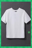 拇指白小T二代水光短袖T恤男女26春夏新品三防純棉白小丅 白色男款 L 曬單實(shí)拍圖