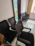 得力（deli）弓形腳會(huì )議椅 簡(jiǎn)約時(shí)尚辦公椅 人體工學(xué) 居家書(shū)房椅 91204 黑 曬單實(shí)拍圖