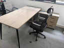 森菲亞老板桌簡(jiǎn)約現代主管桌辦公家具經(jīng)理室領(lǐng)導辦公桌椅組合 1.6米 曬單實(shí)拍圖