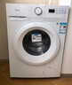 美的（Midea）滾筒洗衣機全自動(dòng) 8公斤家用超薄 小型租房用 巴氏除菌 MG80V01JPY 以舊換新 國家補貼 京東自營(yíng) 曬單實(shí)拍圖