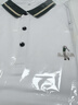 名郎（MELLEN）短袖男士T恤高檔條紋翻領(lǐng)上衣夏季時(shí)尚百搭中年商務(wù)休閑polo衫男 白色 3XL 曬單實(shí)拍圖