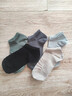 有棵樹(shù)【肌理短筒】襪子男夏季純棉10A抗菌吸汗透氣防臭抗起球休閑短襪 曬單實(shí)拍圖