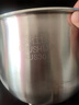304不銹鋼打蛋盆加深加高防濺打發(fā)奶油盆廚房家用烘焙盆帶蓋油盆 CSJ-304-21盆(帶蓋帶提手) 曬單實(shí)拍圖